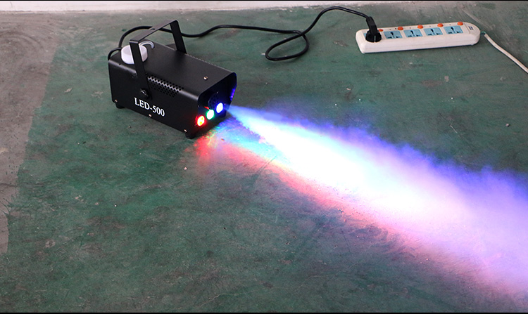 Фонарь дымовой со светодиодной подсветкой и пультом дистанционного управления, 500 Вт