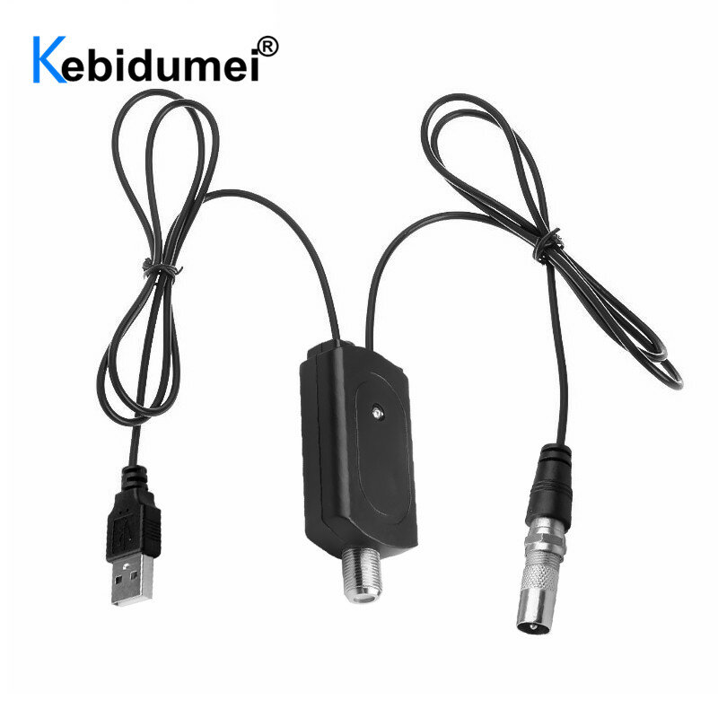 Kebidumei-4K Amplificador De Antena De TV Digital, HD TV Booster, 300 Mile Range, HD HDTV Indoor