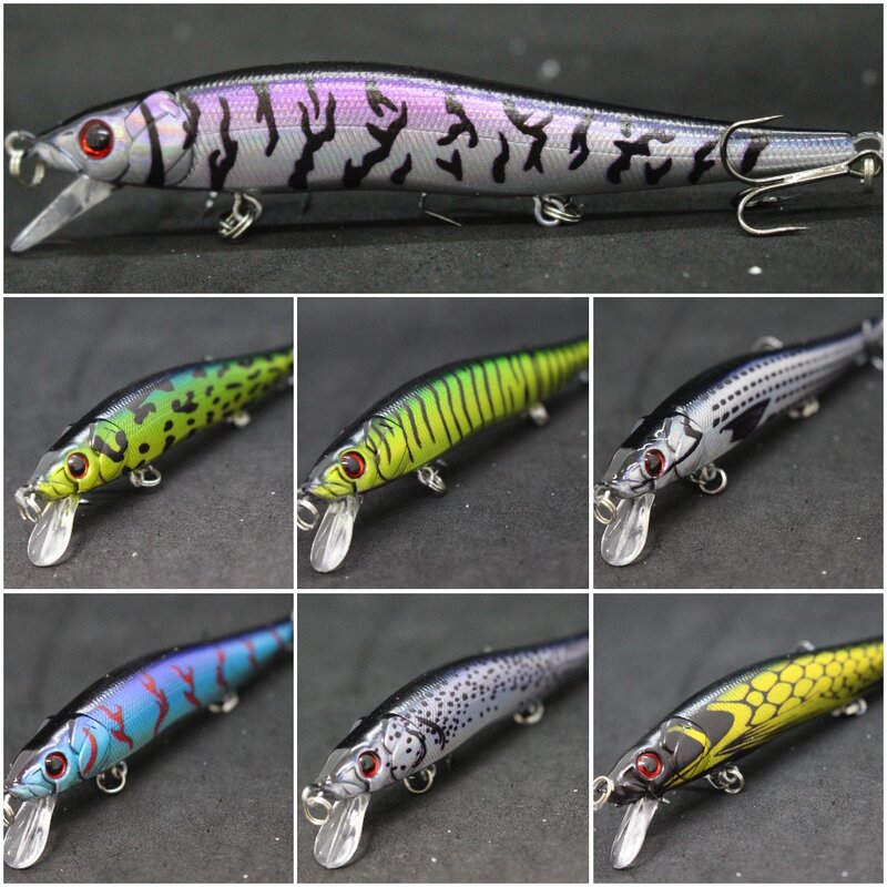 WLure 14g 12cm Weight Transfer Wobbler Twitch Easy Long Casting Tiny Wobble Sinking Minnow Fishing Lure M262S