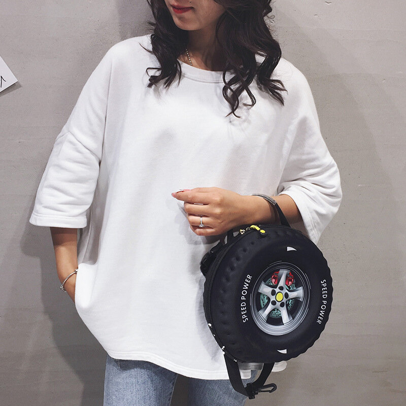 Женская сумка с принтом в стиле хип-хоп