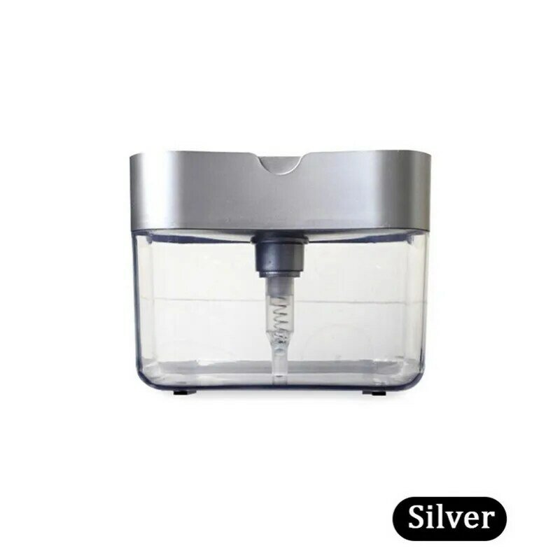 Dispensador automático de jabón líquido, dispensador manual de esponja para Cocina