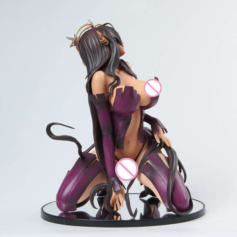 Figura de INFO-MSG Hentai de Anime Kuroinu para adultos, figura Sexy de Reina Elfo Oscuro, 1/4 estatua completa de PVC, modelo Hentai