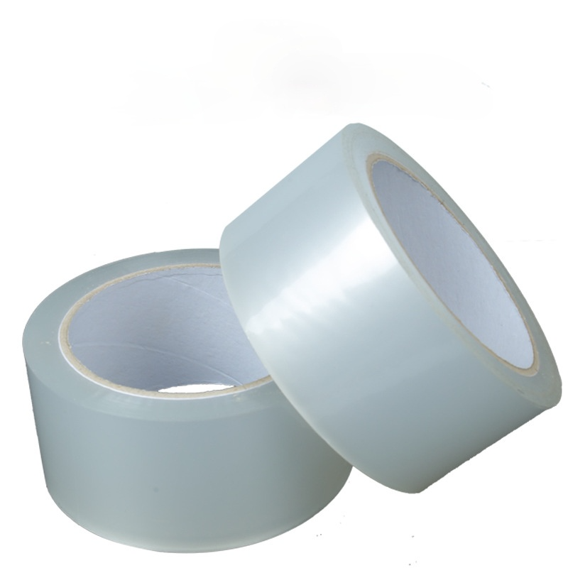 Bubble-free transparent tape English fragile fragile width 4.8cm foreign general packaging express carton sealing tape