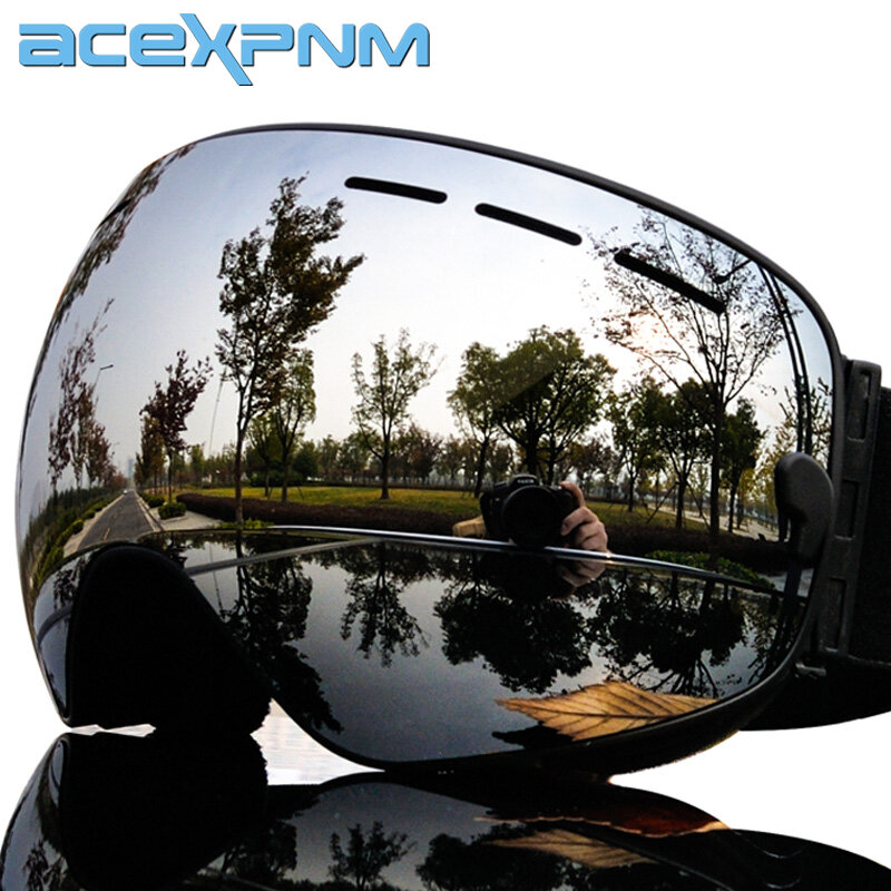 ACEXPNM – lunettes de Ski pour homme et femme, masque de Snowboard, UV400, Anti-buée, 2020
