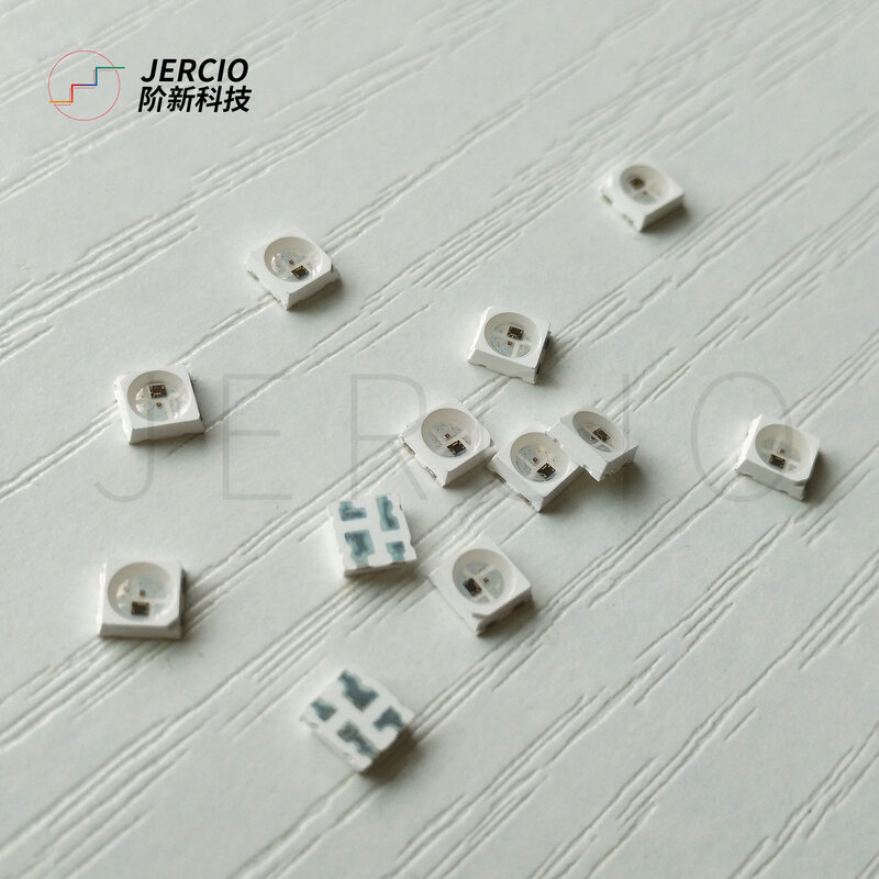 Jercio LED 10 ~ 1000 sztuk SK6812mini / WS2812mini / XT1505 3535 RGB programowalny biały/czarny indywidualnie adresowalne SMD LEDHighli