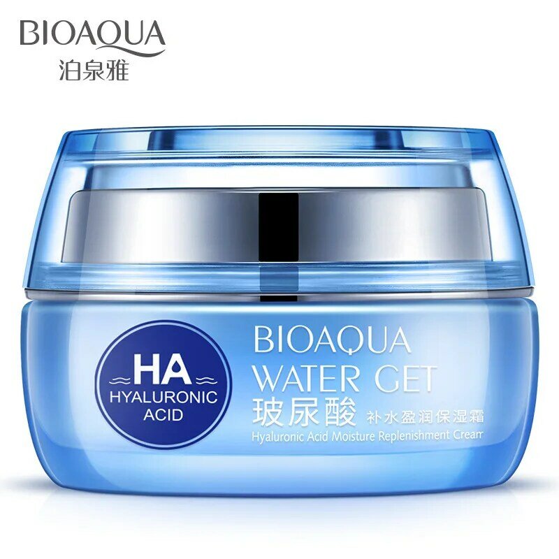 BIOAQUA Hyaluronic Acid Moistruizing Nourishing Face Care Lifting Firming Anti Wrinkle Face ครีมลบจุดด่างดำ Treatment