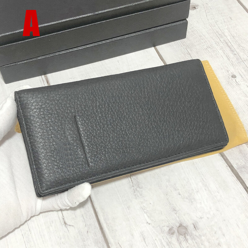 Carteira grande de luxo alta qualidade masculina couro carteira bolsa mhb08