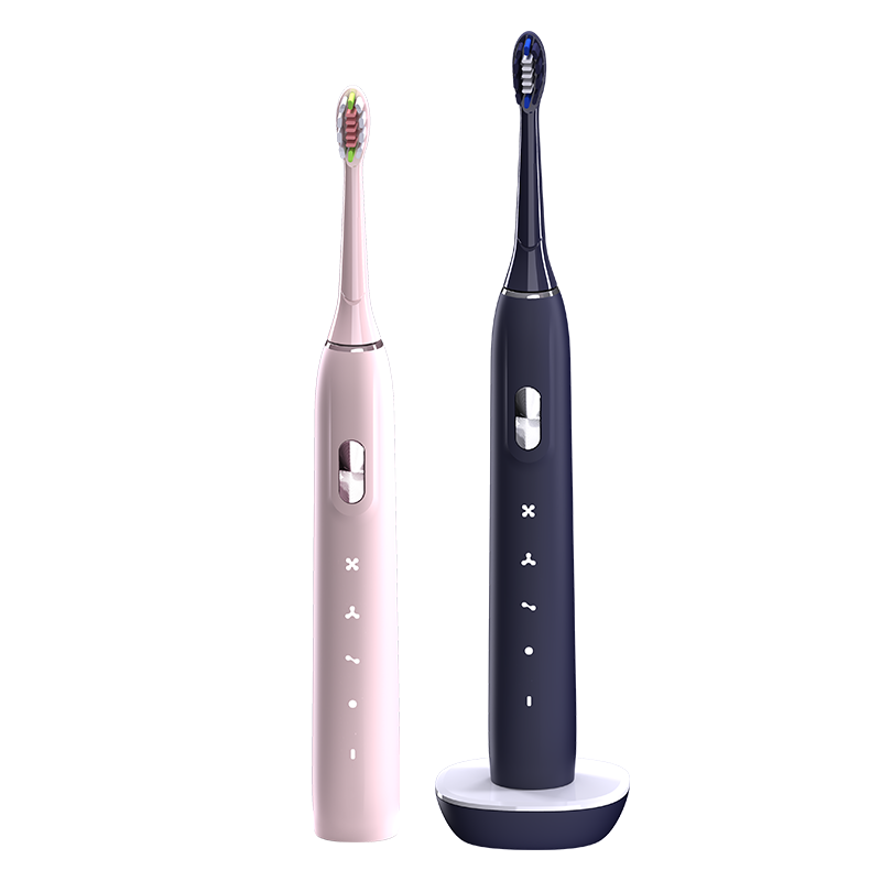 Brosse à dents sonique pour Couple, brosse à dents électrique étanche Ipx7, Charge rapide Usb, 2000 Mah