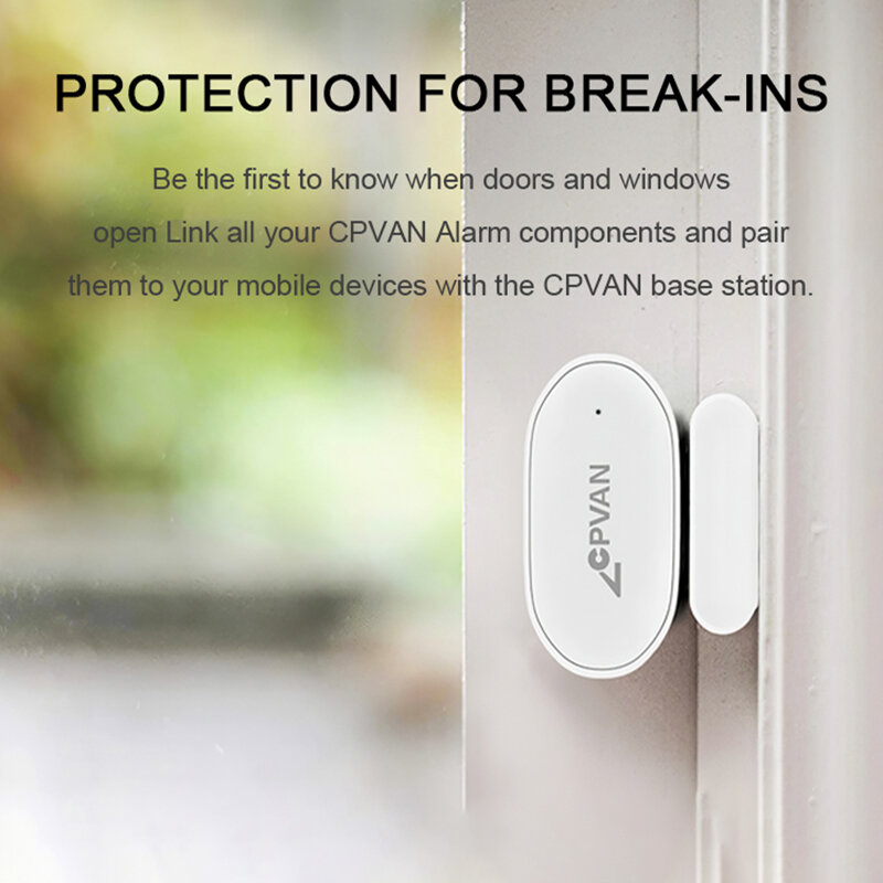 Wifi Sistem Alarm Kit Pintar Rumah Pencuri Alarm Keamanan Nirkabel Jarak Jauh Tuya Aplikasi Kontrol PIR Detektor Alarm Pintu Sensor Alexa