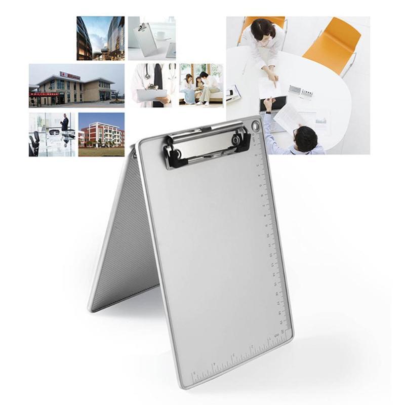 A4 A5 Clipboard Aluminum Alloy Writing Board Clip File Folder Document Holder Binder Carpetas