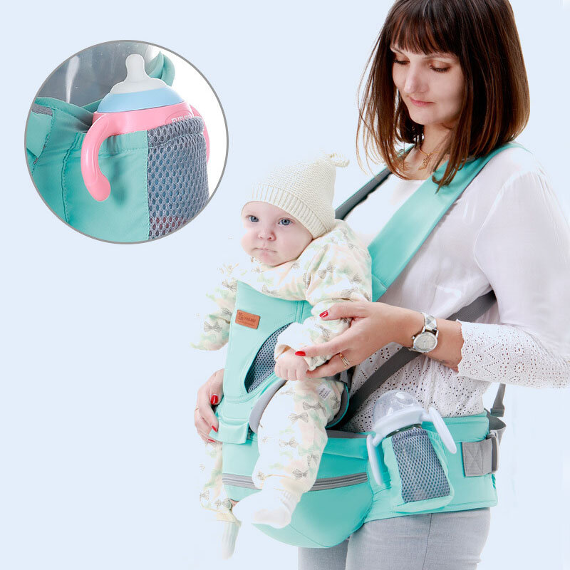 Taburete de cintura para bebé, portabebés, asiento para bebé, cinturón de transporte para bebé, accesorios para bebé, eslinga fácil de viajar