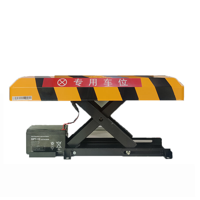 LPSECURITY 2 control remoto de doble seguridad de bloqueo de estacionamiento barrera poste con cerradura y pernos (sin batería incluido)