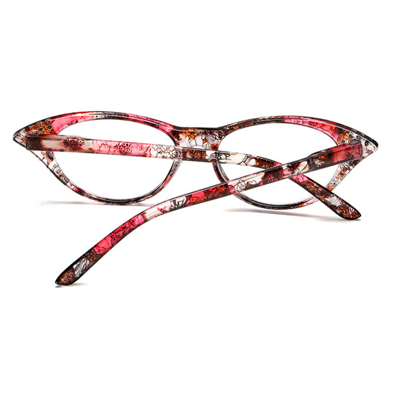 CAT EYEแว่นตาอ่านผู้หญิงผู้ชายน้ำหนักเบาแว่นตาอ่านหนังสือPresbyopic + 0.5 0.75 1.0 1.25 1.5 1.75 2.0 2.5 3.0 3.5 4.0