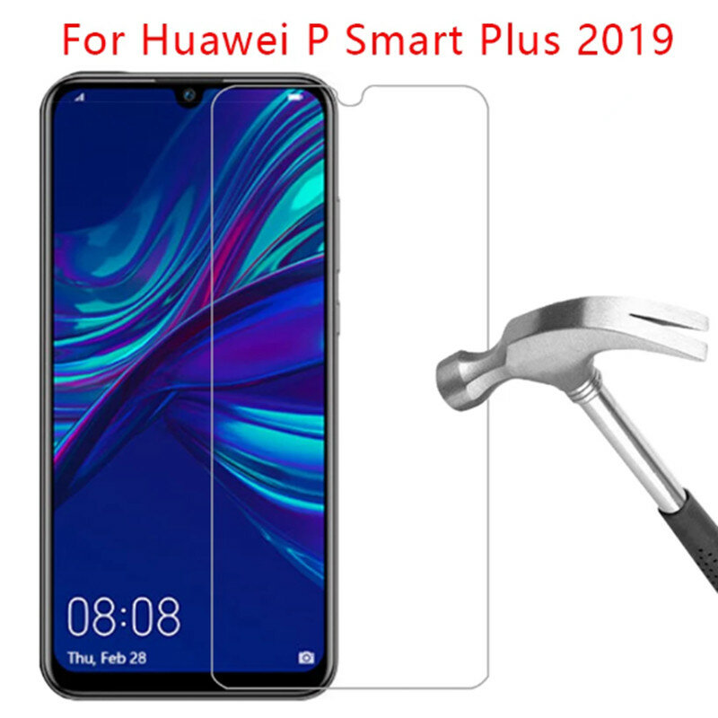 واقي شاشة لهاتف Huawei P Smart plus 2019 ، واقي شاشة آمن لهاتف Huawei p smart z Pro 2018 ، 2019 ، 2020 ، 2021 ، 2019