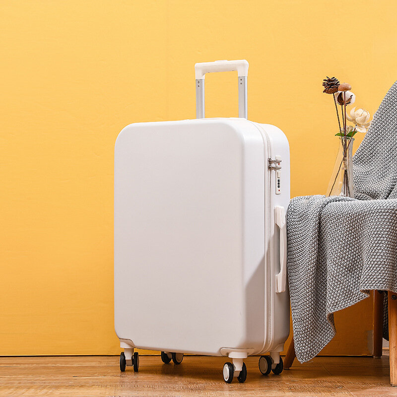 20 "zestaw walizek podróżnych ABS bagaż z kółkami pokrowiec na wózek różowy o dużej pojemności