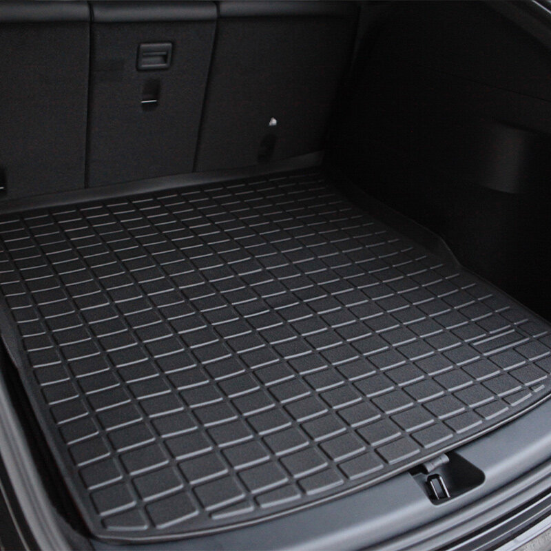 Almohadilla protectora para equipaje trasero Y alfombras de almacenamiento, accesorio de plataforma de carga, TPE, impermeable, a prueba de polvo, para Tesla Model Y 2020-2021