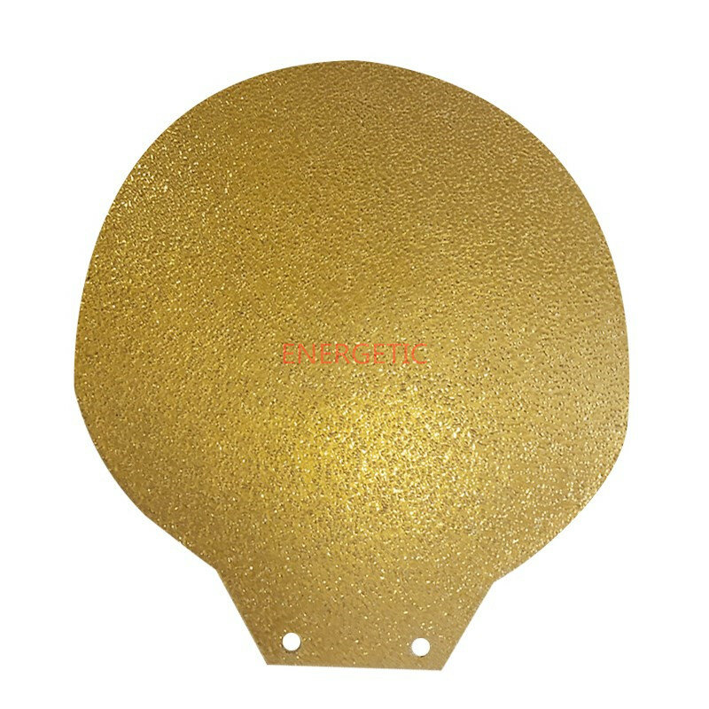 ENERGETIC Custom Round Dia 265mm Double Sided Textured/Smooth PEI Spring Steel Sheet Flex Plate+Base For Delta 3D Printer Parts