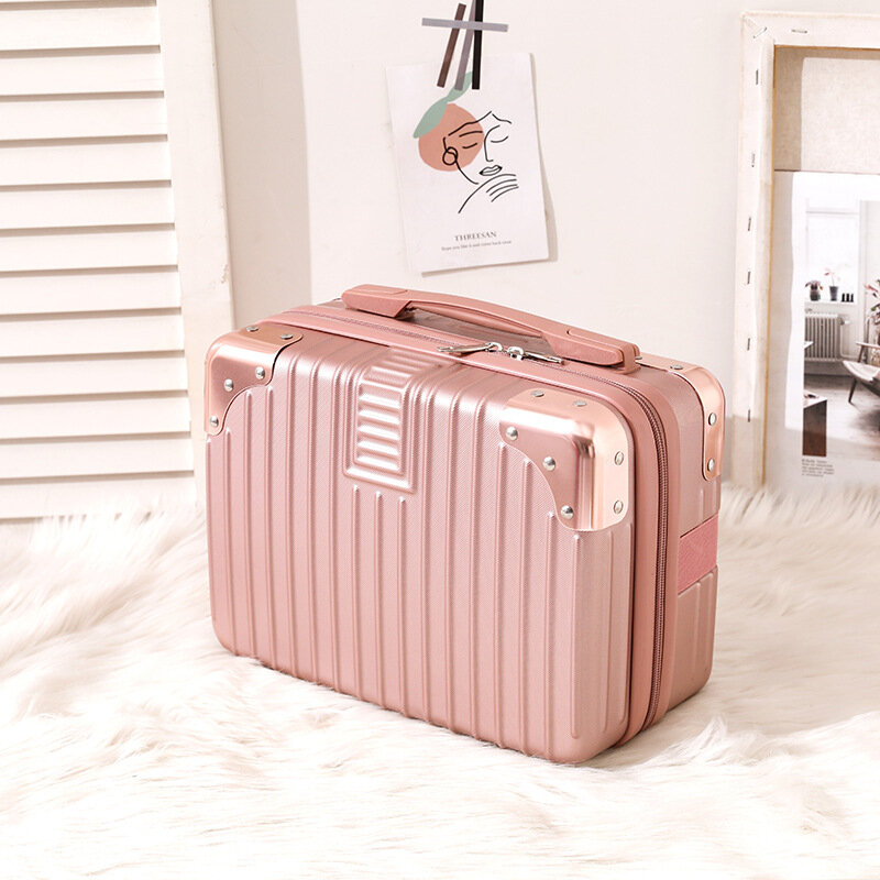 Популярный женский Дорожный чемодан из АБС-пластика 14 дюймов по лучшей цене