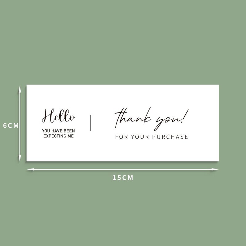 10 Pcs Thank You Decoration Stickers Seal Labels Small Business Commodity Gift Packaging Sealing Label Sticker Personalized