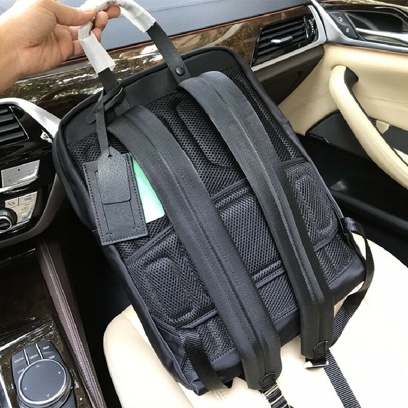 2021 design de fivela de náilon masculino multifuncional casual backpack29cm