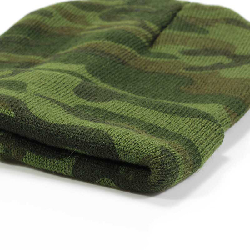 Beanie Hat Mens Camouflage Knit Ski Cap Warm Military Tactical Winter Thermal