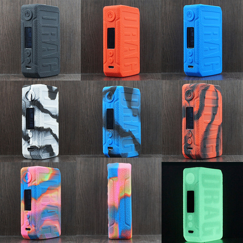 lovekeke Protective drag 2 silicone case Rubber Sleeve sticker Skin Shield leather Wrap Texture Cover drag 2 177w s silicon case