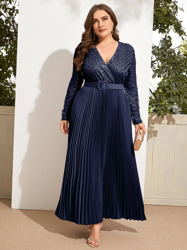 TOLEEN, новые женские роскошные дизайнерские Макси-платья, весна 2022, шикарная элегантная большая длинная вечерняя одежда большого размера для ...