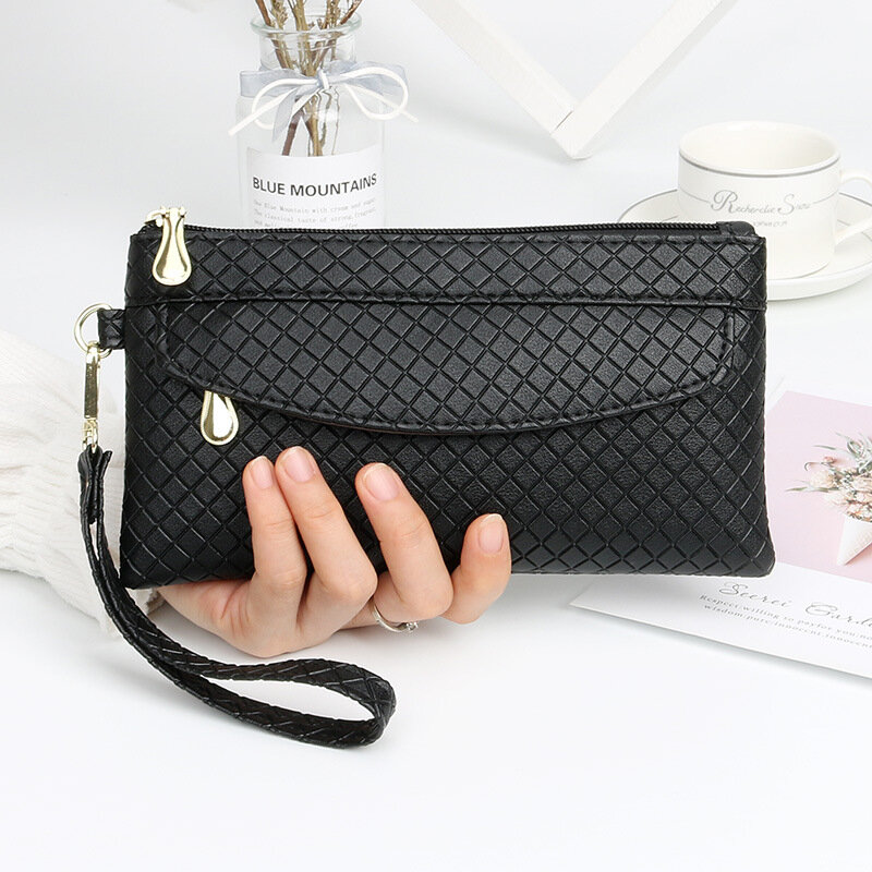 女性のための合成皮革の財布,ハンドバッグ,電話のポケット,新しいファッション