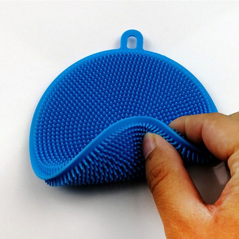 Multi-Zweck Geschirr Silikon Reinigung Pinsel Wärme-Beständig Matte Gericht Handtuch Waschen Lumpen Küche Werkzeuge Geschirr Geschirrtuch
