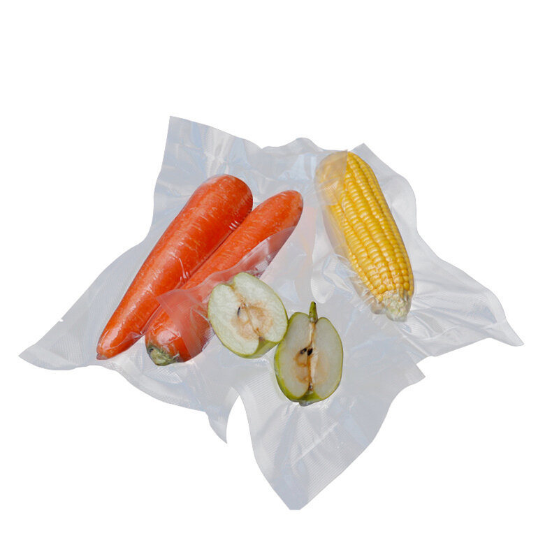 100 pz/lotto cucina alimentare sottovuoto sacchetti Bpa-sacchetto di imballaggio libero per la conservazione degli alimenti sottovuoto macchina da cucina accessori