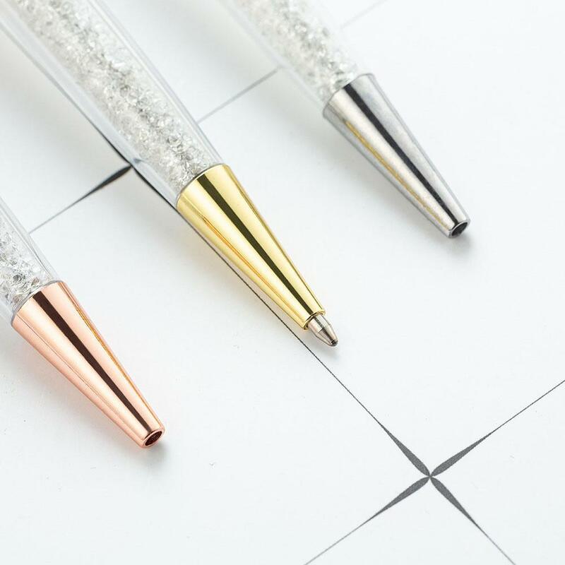 Kristall Kugelschreiber Glänzende Gold Stift Kugelschreiber Geschenke für Studenten Büro Arbeiter