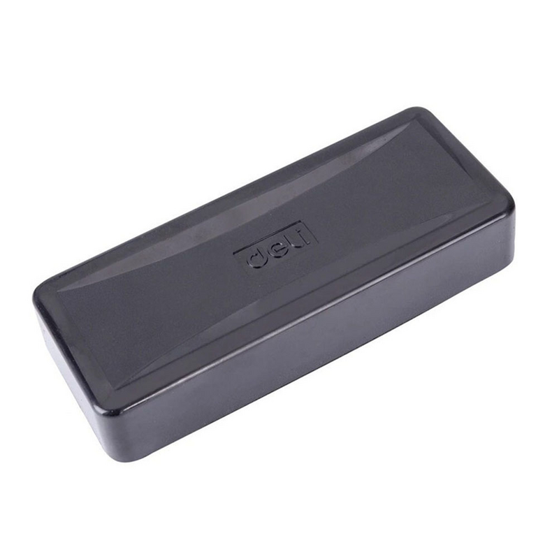 4pcs Magnetic Whiteboard Eraser for Whiteboard School Office Supplies (Black)