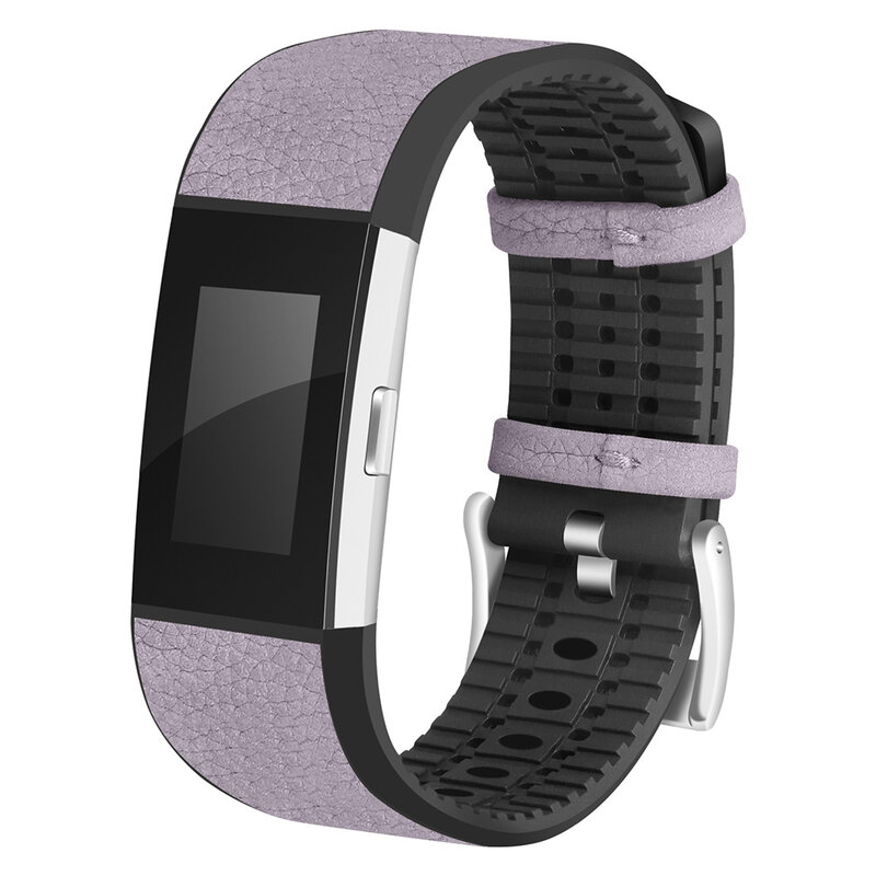 Dla Fitbit Charge 2 TPU business skórzany pasek dla Fitbit Charge 2 inteligentny zegarek sportowy wymiana paska na nadgarstek akcesoria