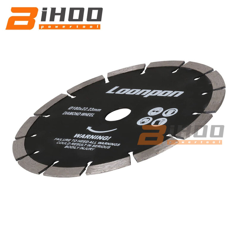 Алмазный пильный диск 180/230 мм, режущий диск для гранита, мрамора, бетона