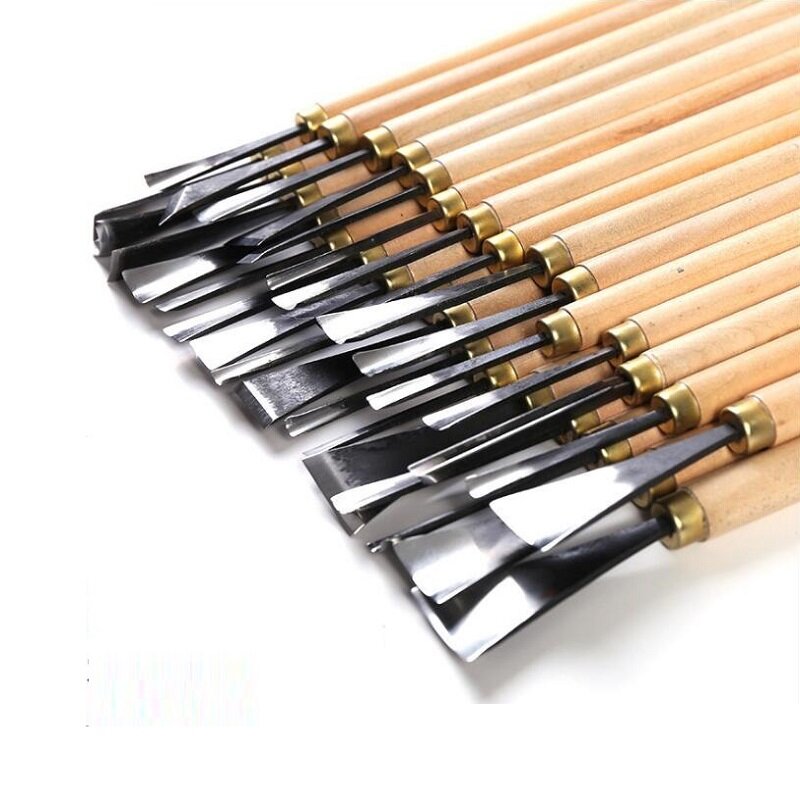 Tools For Carving 31pcs/set 1.0 0.5cm Wood Carving Tool Kit 3.0 2.5 2.0cm Woodworking Wood Chisel 1.8 1.5 1.2cm Carving Set .