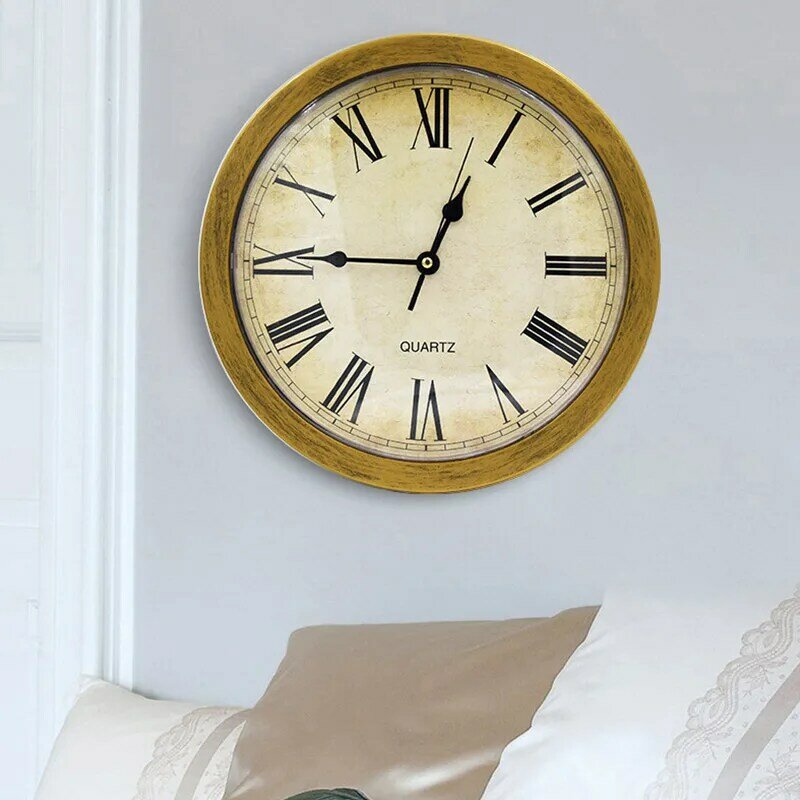 Reloj de pared Vintage, caja de seguridad secreta, reloj de pared, joyería, objetos de valor, decoración del hogar