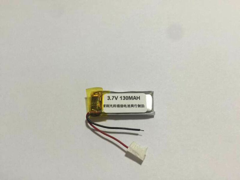 Batterie au lithium polymère 3.7 461130 V 130mah, 2 pièces, nouveau casque Bluetooth MP3/appareil/mini lunettes 3D
