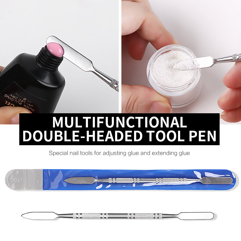 Качественная УФ-ручка для рисования Гель-лака для ногтей двухсторонняя акриловая УФ-ручка для наращивания ногтей инструменты для рисовани...