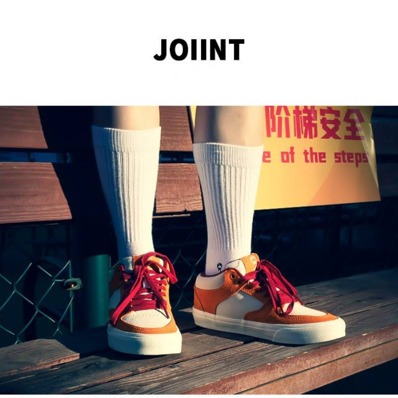 Joiint-Zapatillas deportivas de ante para hombre, zapatos de Skateboarding, de cuero, informales, antideslizantes, a la moda, para invierno