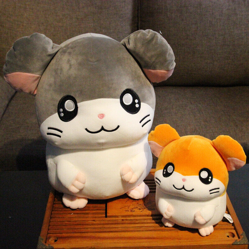 2022 hamtaro brinquedo de pelúcia super macio japão anime hamster recheado boneca brinquedos para crianças dos desenhos animados figura brinquedos para crianças presente aniversário