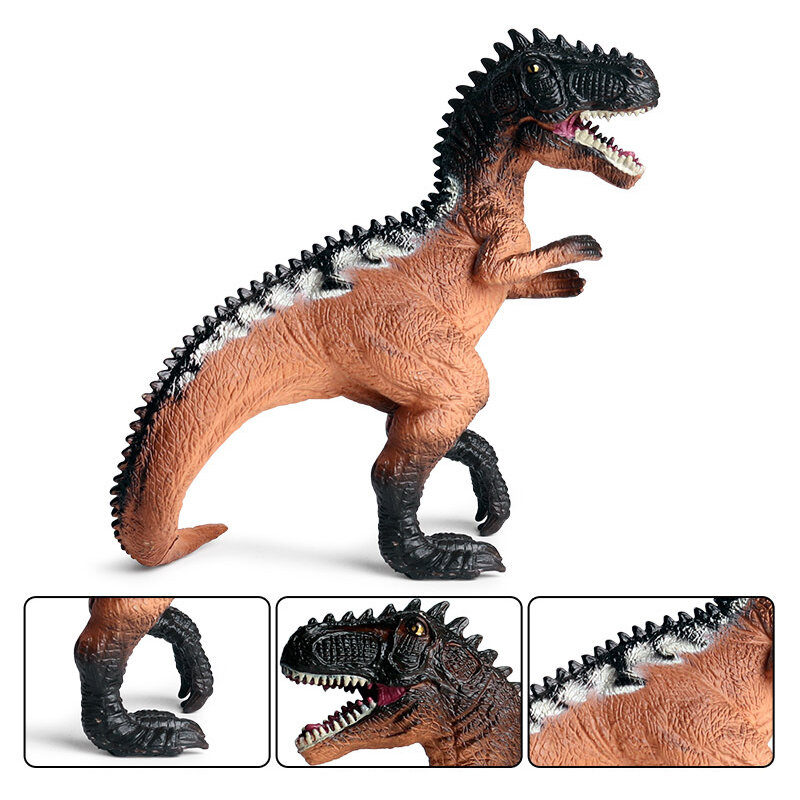Юрского периода детская моделирование животных модель тиранозавра Рекс Бегемот Дракон игрушечных пластиковых экшн фигурок из детская игр...