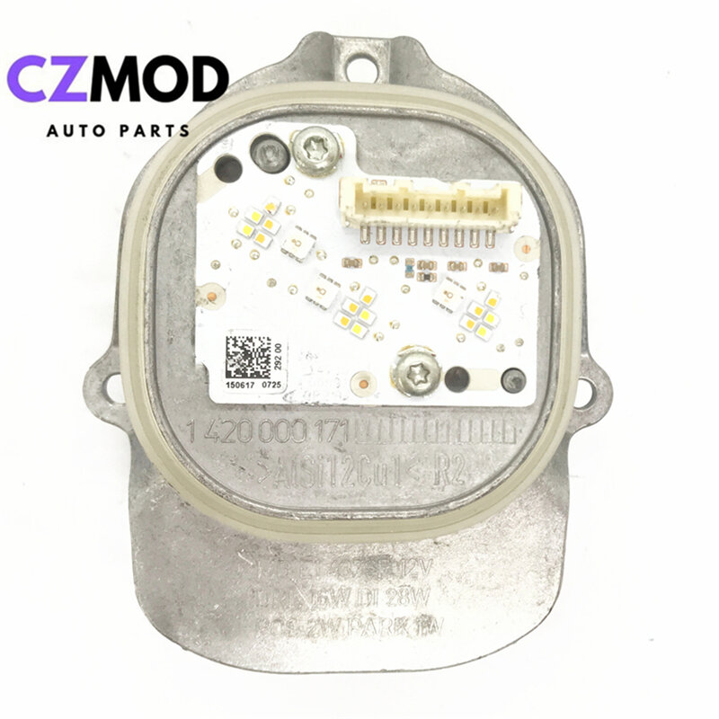 CZMOD оригинальный Подержанный правый 1420000171 DRL модуль дневных ходовых огней LED Диодная лампочка 1420 000 171 автомобильные аксессуары