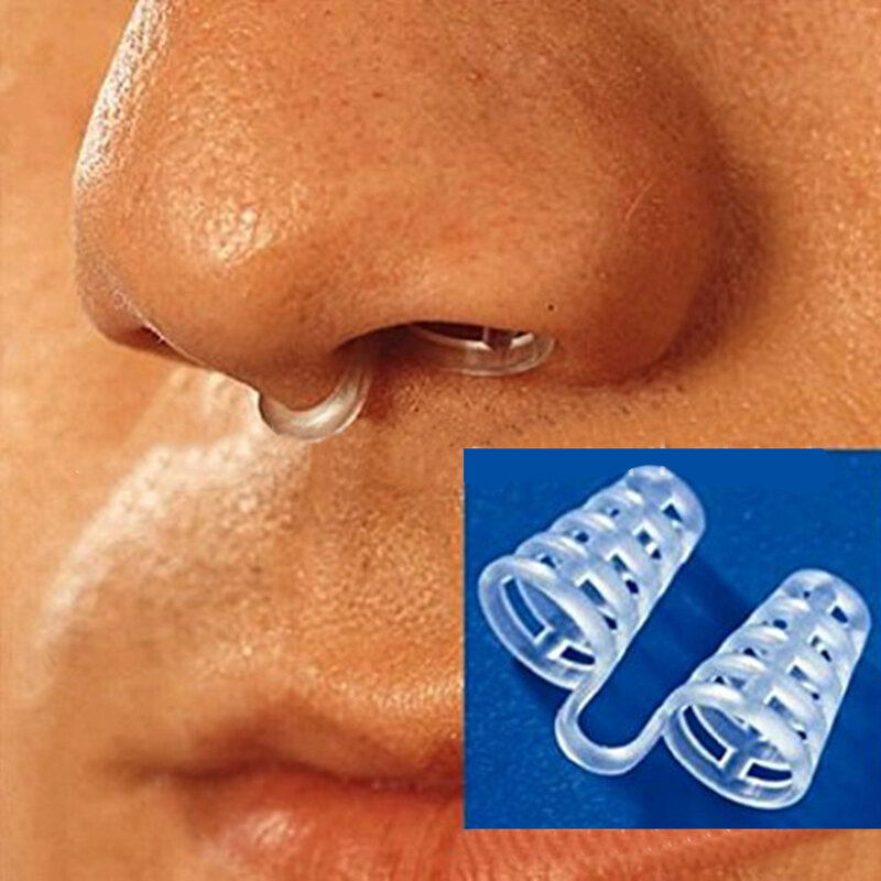 1PC Keine Streifen Nase Clip Anti Schnarchen Atmen Einfach Schlafmittel Nasen Dilatatoren Gerät