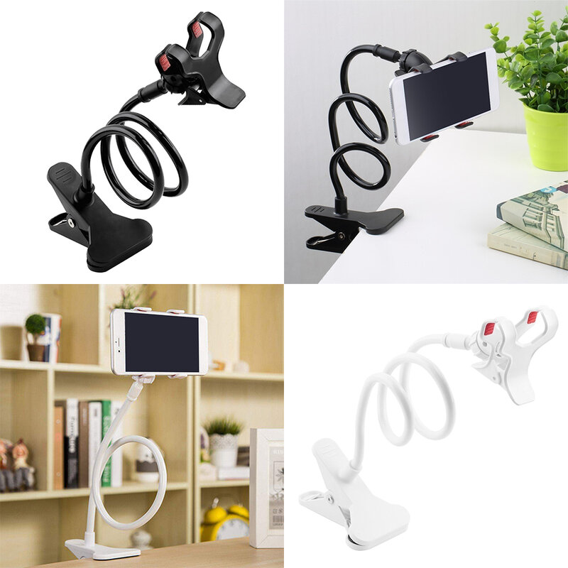 Soporte Universal para teléfono móvil, Clip Flexible y ajustable para cama en casa, montaje de escritorio para Smartphone