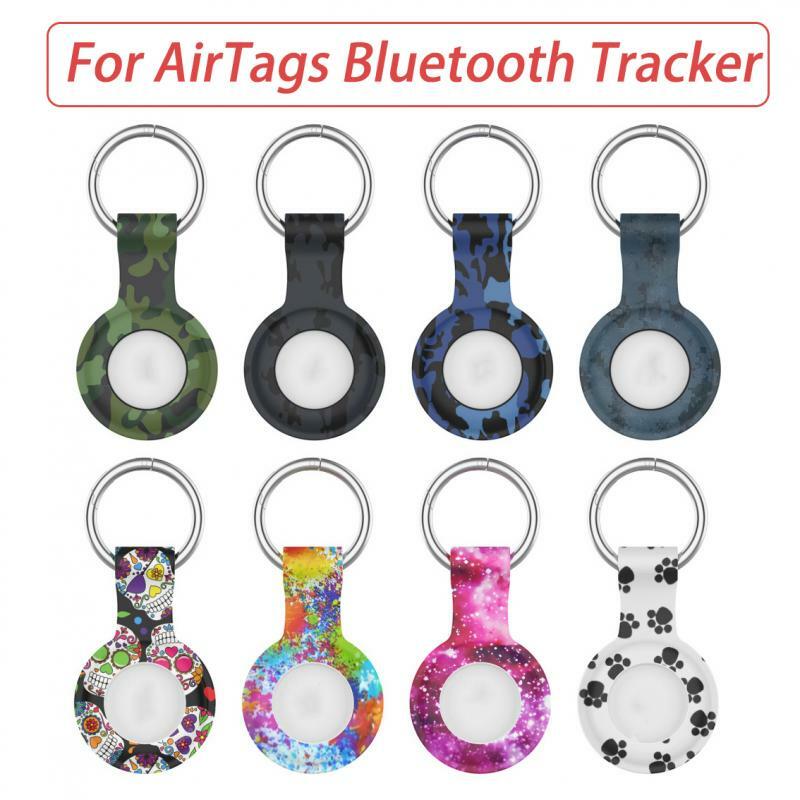 Étui de protection en Silicone pour Airtags Apple, 8 Types de housse de protection pour traceur Airtags Bluetooth