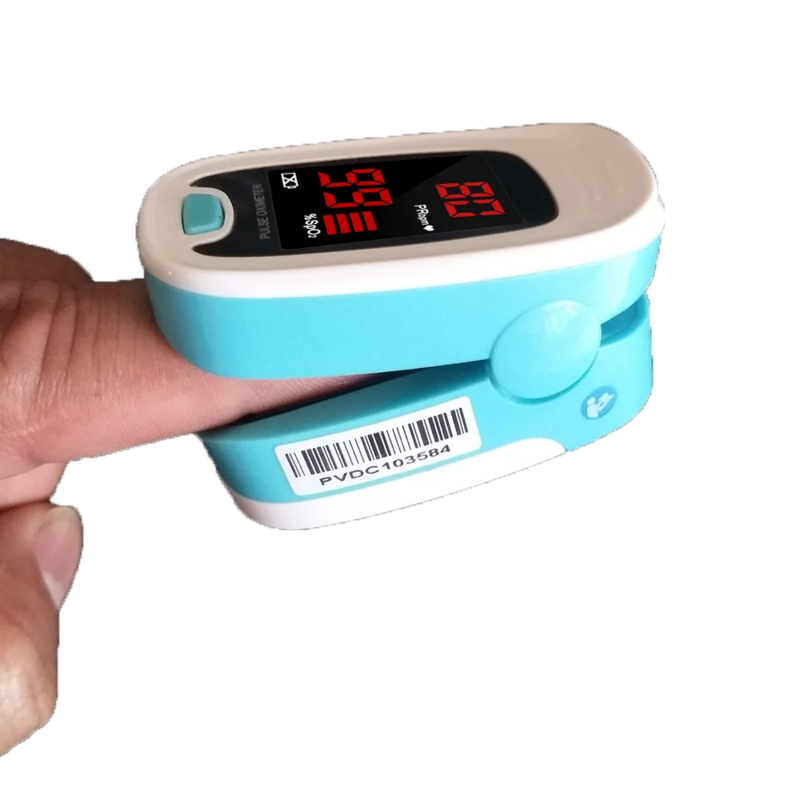 ¡Caliente! Alta calidad oxímetro de pulso para dedo Monitor de oxígeno en sangre de la saturación de oxígeno Monitor envío dentro de las 24 horas (con la bolsa)