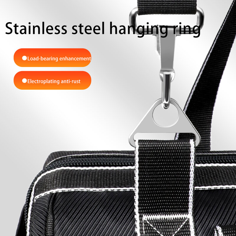 Foldable Tool Bag Shoulder Bag Handbag Tool Organizer Storage Bag  Firm and durable