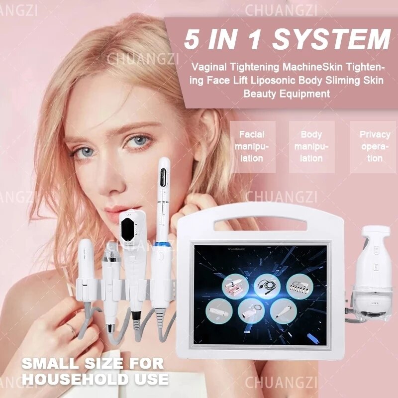 The latest 4D 12-line anti-wrinkle anti-aging facial lifting firming vagina firming body slimming salon skin care machine