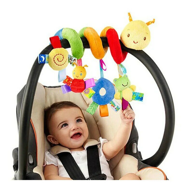 Новорожденная детская коляска, игрушки, Милая модель улитки, подвесная кровать, Развивающая погремушка WJ414