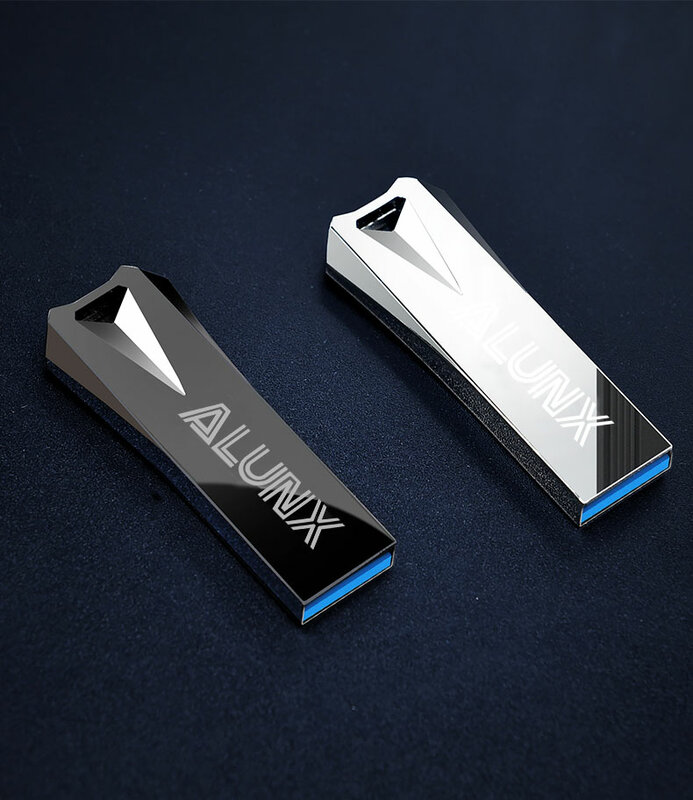Buy Metal-Pendrive USB stick4g, 8g, 16G, 32G, 64G, 128G, unidades impermeables de alta velocidad, Pen drive, unidades flash